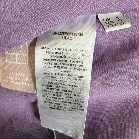 J.W. Anderson Zip Detail Dress in Lilac, Size US 0​ - Picture 10 of 10